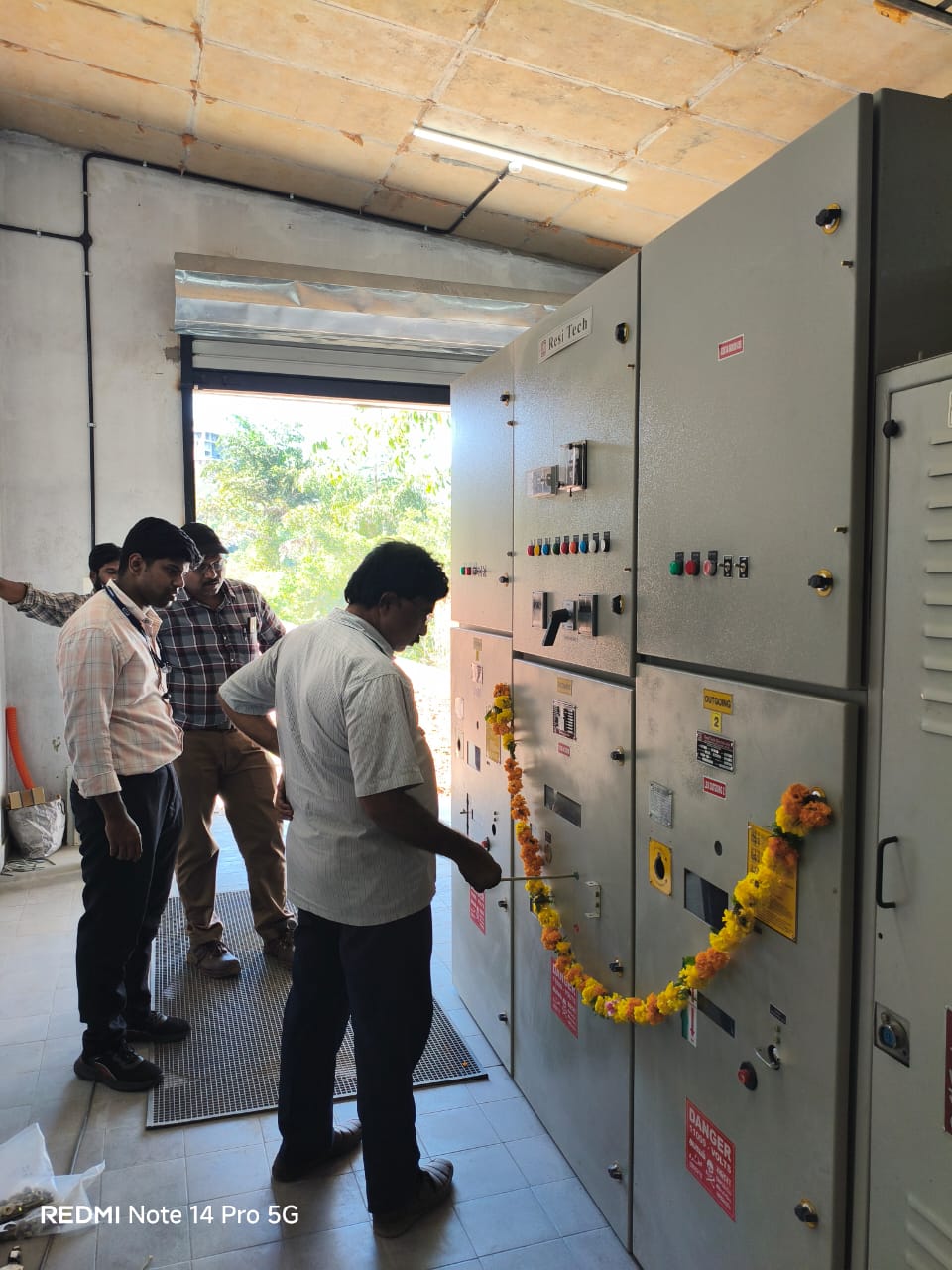 Montana estate zone A 630kva transformer Charging